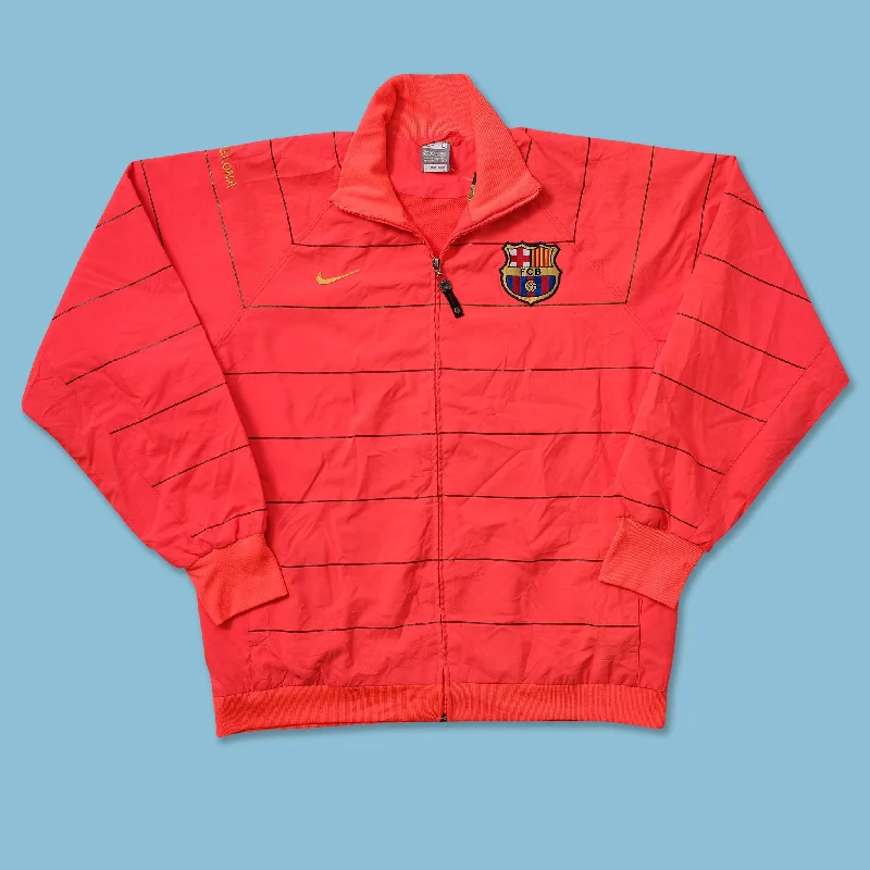 Vintage Nike FC Barcelona Track Jacket Medium