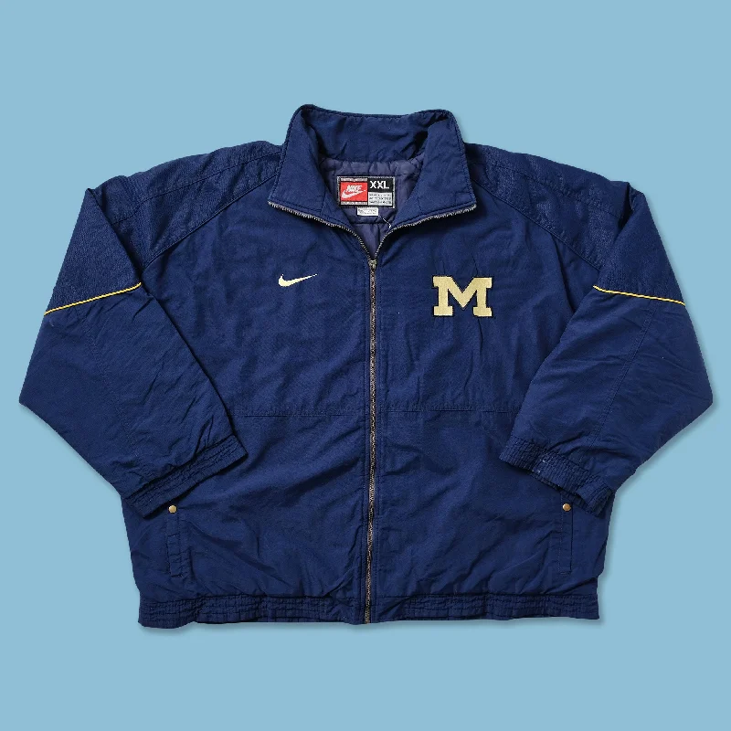 Vintage Nike Michigan Wolverines Padded Jacket XXLarge