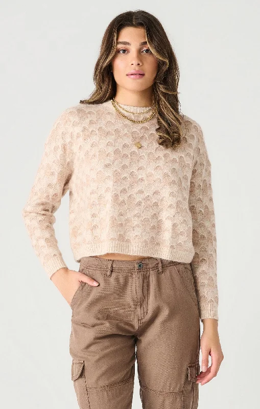 Bella Scalloped Sweater