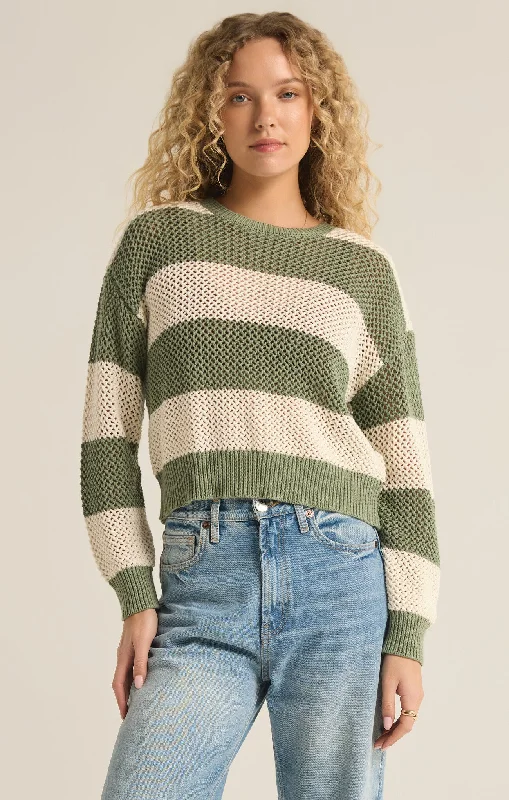 Z Supply Broadbeach Stripe Sweater