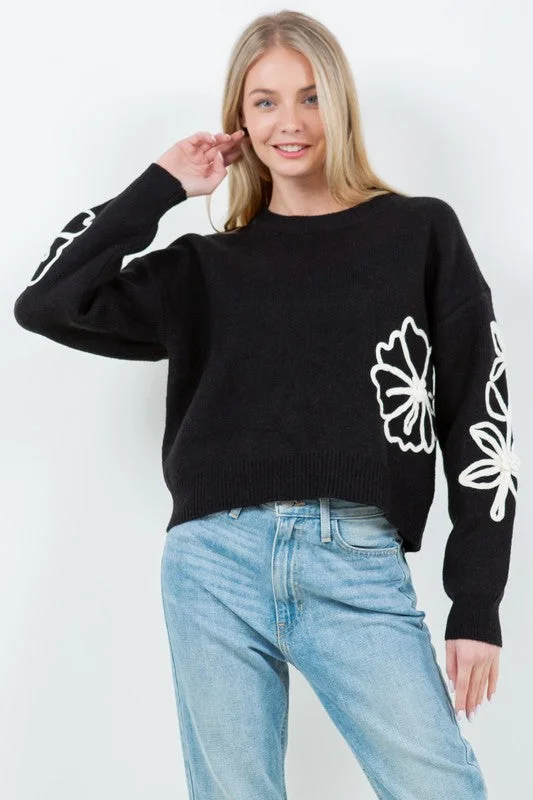 Night Bloom Sweater