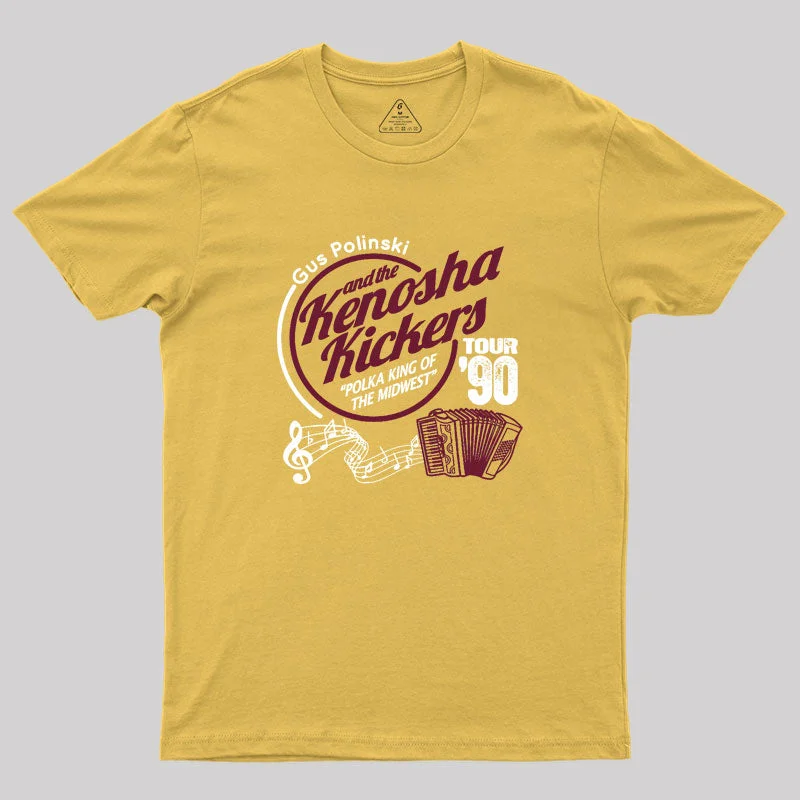 Gus Polinski and the Kenosha Kickers Geek T-Shirt