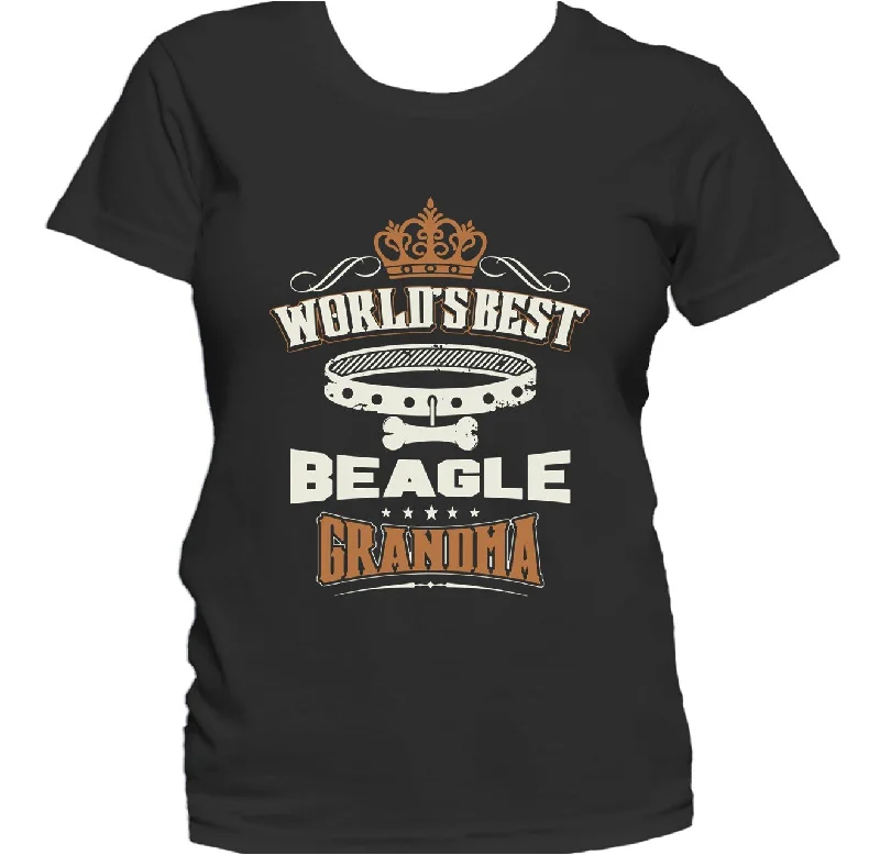 World's Best Beagle Grandma Women's T-Shirt