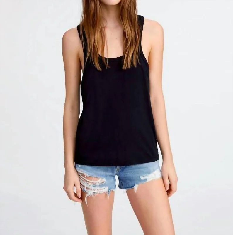 Beach Tank In Black