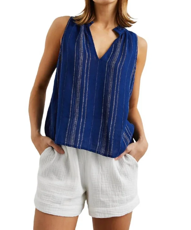 Christy Tank Top In Noja Stripe