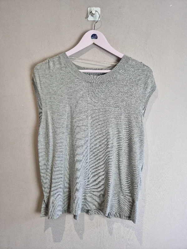 ICHI grey tank top - Medium