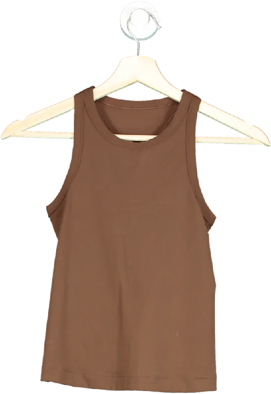 Lululemon Brown Athletic Tank Top