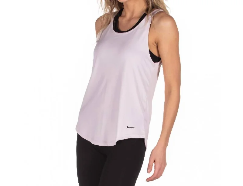 Women's Dri-Fit Victory Tank Top In White/black