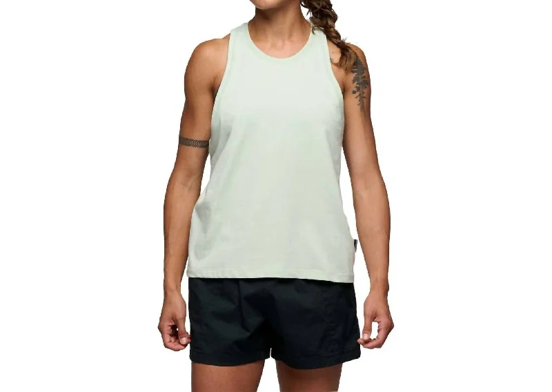 Women's Project Muscle Tank Top In Foam Green