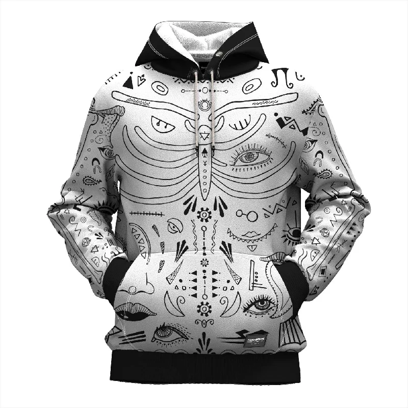 Doodle Skeleton Hoodie