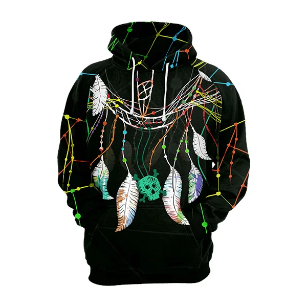 Sacral Feathers Hoodie