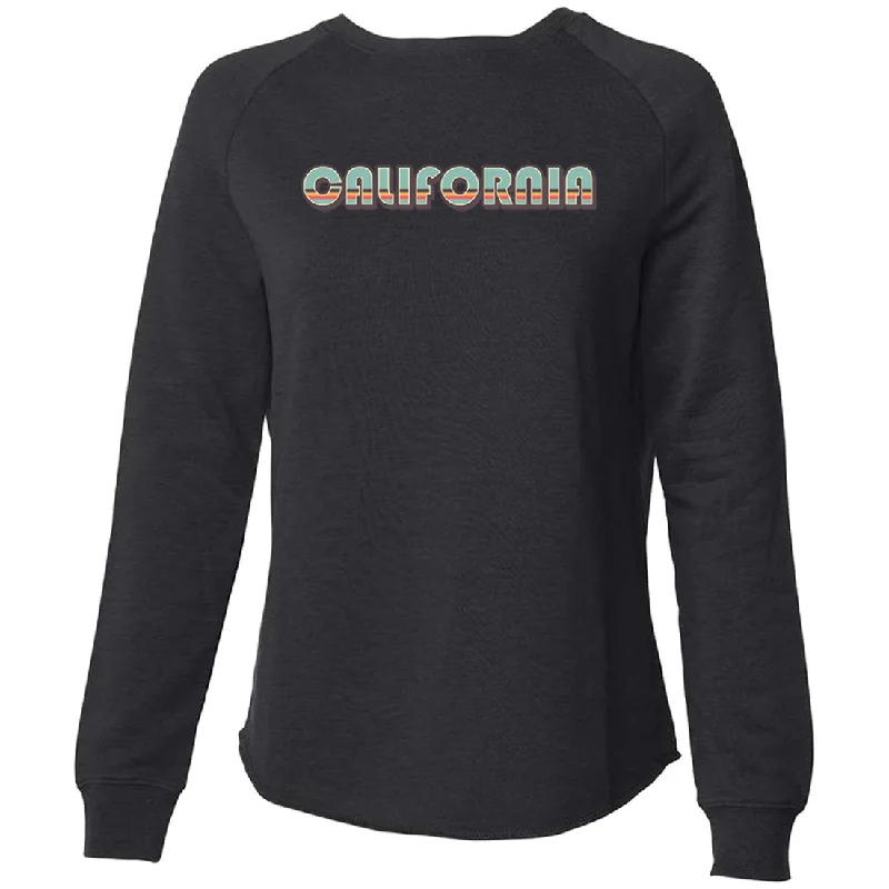 California 70's Stripes Super Soft Crewneck Sweater