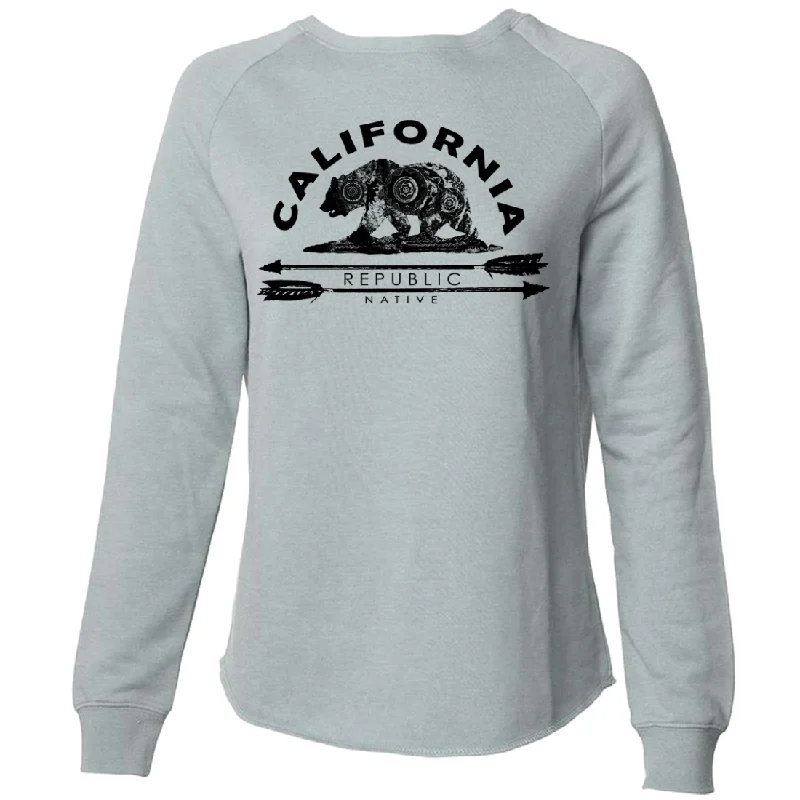 California Arrow Bear Super Soft Crewneck Sweater