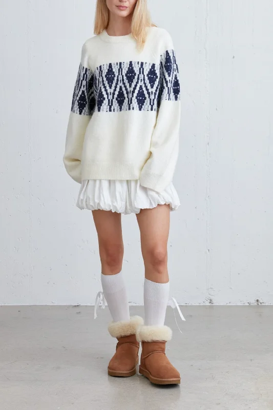 FAIR ISLE CREWNECK SWEATER