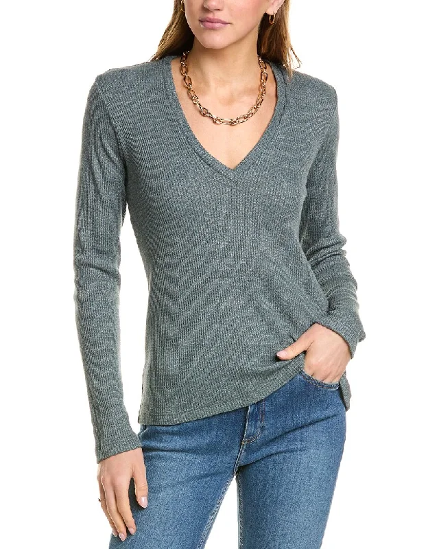 Monrow Thermal V-Neck Top