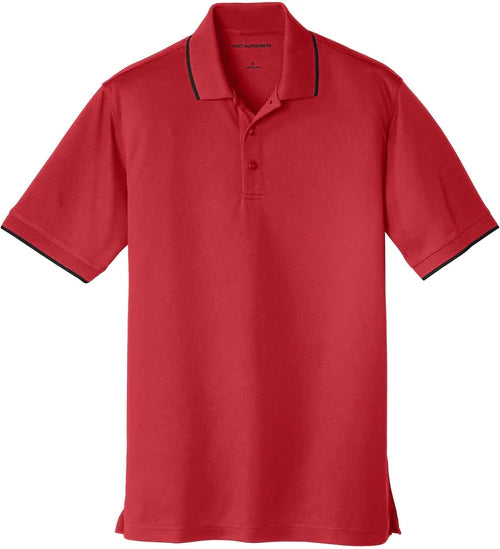 Port Authority Dry Zone UV Micro-Mesh Tipped Polo