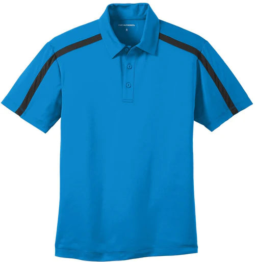 Port Authority Silk Touch Performance Colorblock Stripe Polo