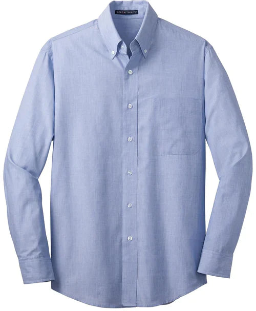 Port Authority Tall Crosshatch Easy Care Shirt