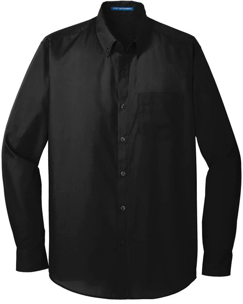 Port Authority Tall Long Sleeve Carefree Poplin Shirt