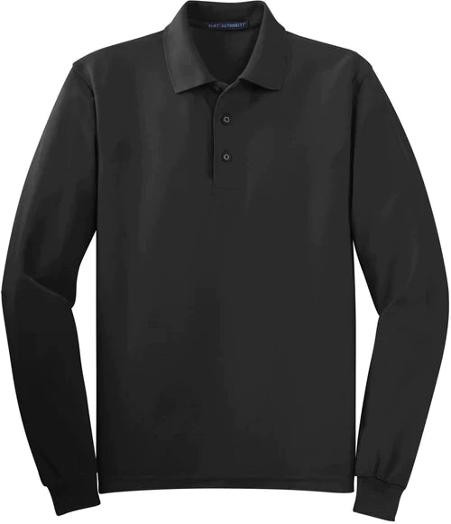 Port Authority Tall Silk Touch Long Sleeve Polo