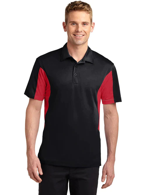 Sport-Tek Tall Side Blocked Micropique Sport-Wick Polo