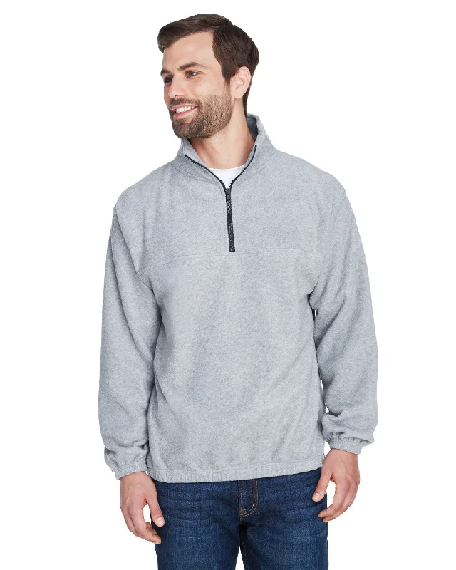 UltraClub 8480 Adult Iceberg Fleece Quarter-Zip Pullover