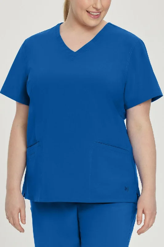 Urbane Performance Women's Motivate V-Neck Scrub Top | New Royal