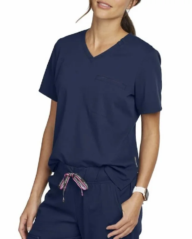 Vince Camuto Women's Tuckable V-Neck Top | Navy